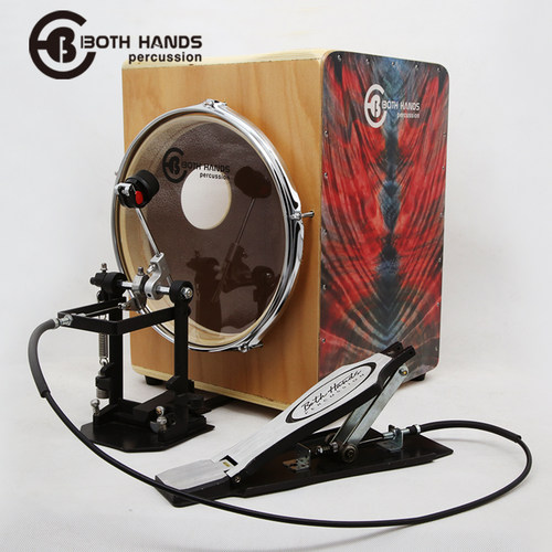 BH双手箱鼓非洲鼓组合鼓专业插电拾音卡宏鼓加厚鼓体欧版加大箱鼓
