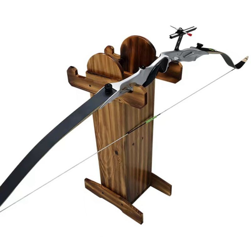 弓箭架子多功能实木仿古箭筒景区投壶射箭馆传统反曲美猎箭靶支架
