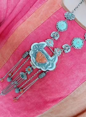 其他男女足银原创风手工錾刻