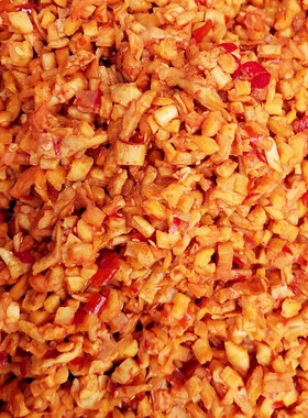 麻辣红油小丁9斤包邮红油萝卜干丁颗酱菜泡菜下饭菜咸菜榨菜