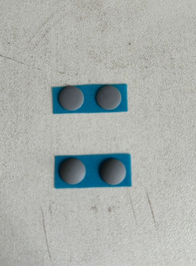 微软surface laptop1/2脚垫胶垫防滑垫笔记本脚垫 黑色 灰色1769