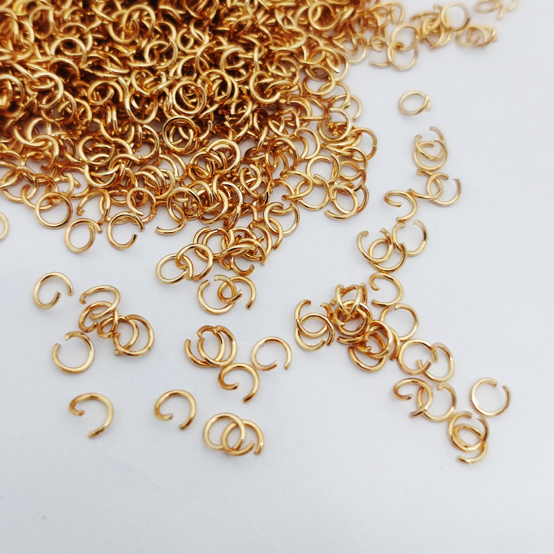 纯铜开口圈连接扣电泳保色