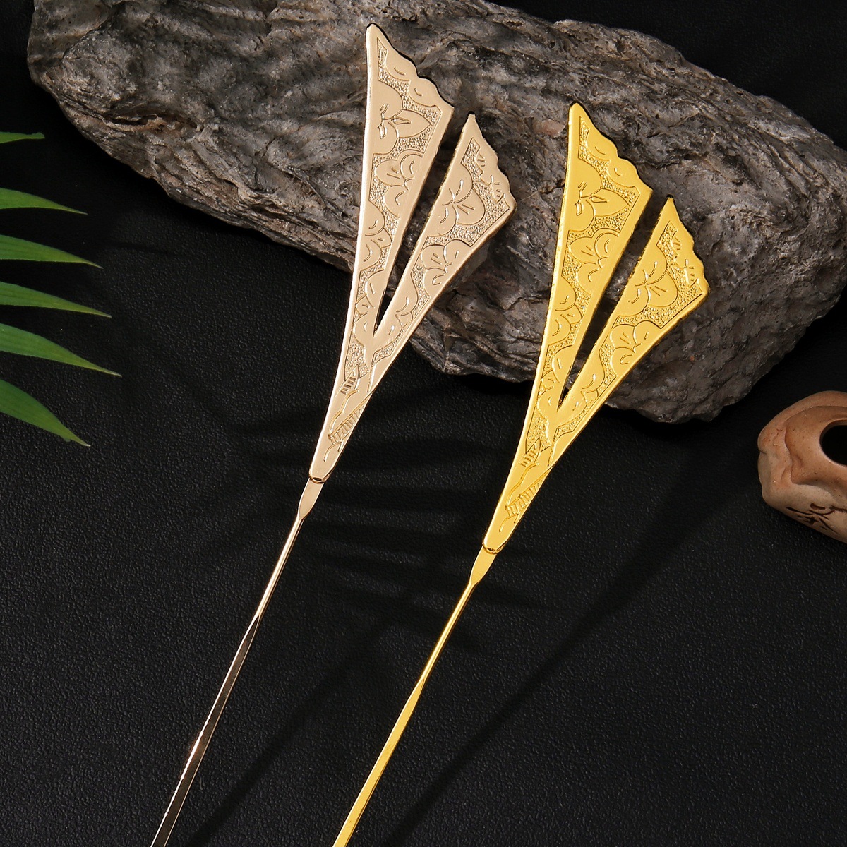 唐代复原款古风发饰头饰簪子