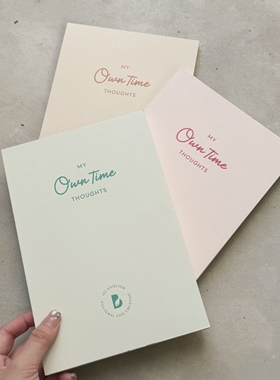 屿鱼文创归野定页本基础本A5裸背横线空白网格手帐本记事本日记本