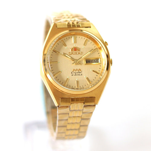 全自动80年代金色3aaa东方双狮表