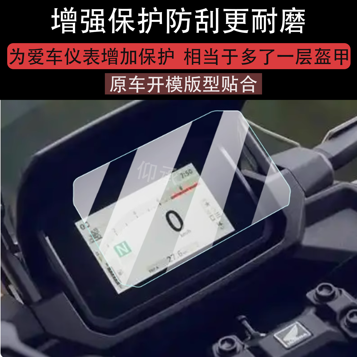 适用25款本田NC750X仪表膜PCX160摩托车液晶贴膜DCT屏幕非钢化