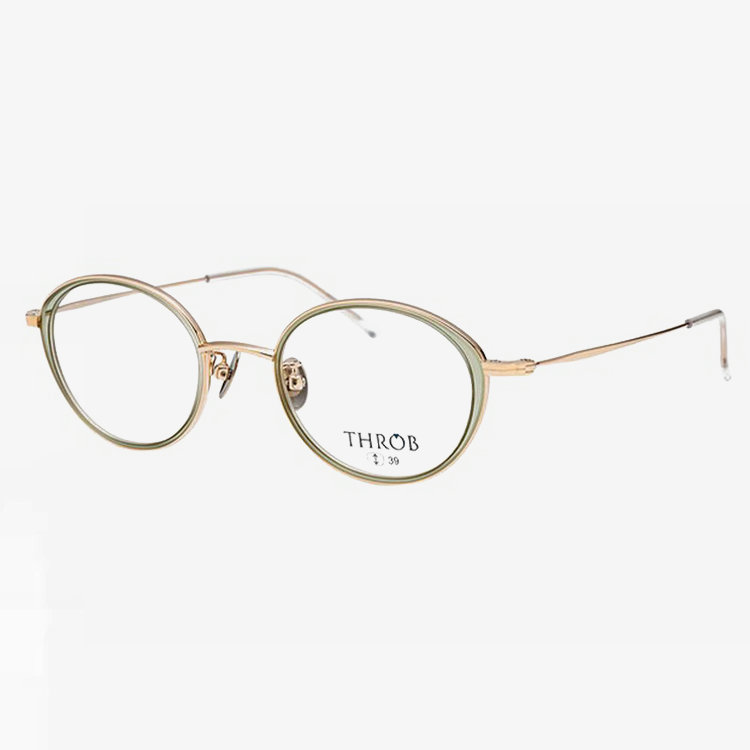 女士人全框板材钛合金显气质