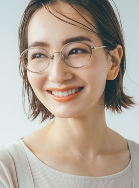 素颜气质手工眼镜框女时尚近视架轻绿色板材波士顿圆椭圆轻THROB