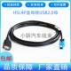 安费诺版 HSC4P转USB2.0A母汽车高速传输LVDS视频影音连接接线定制