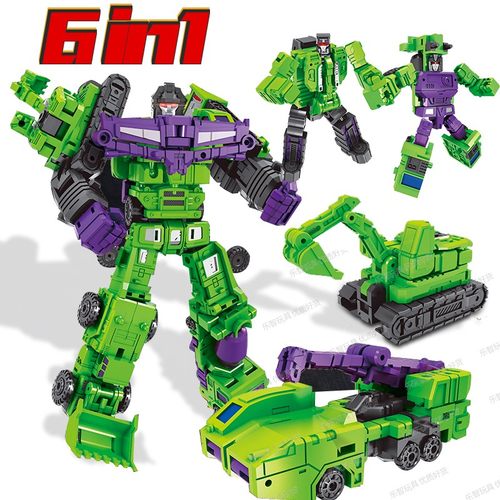 金刚机器人合体拆分锻炼动手能力