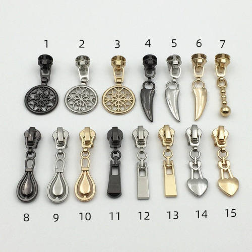 3号拉头金属拉链钱包DIY