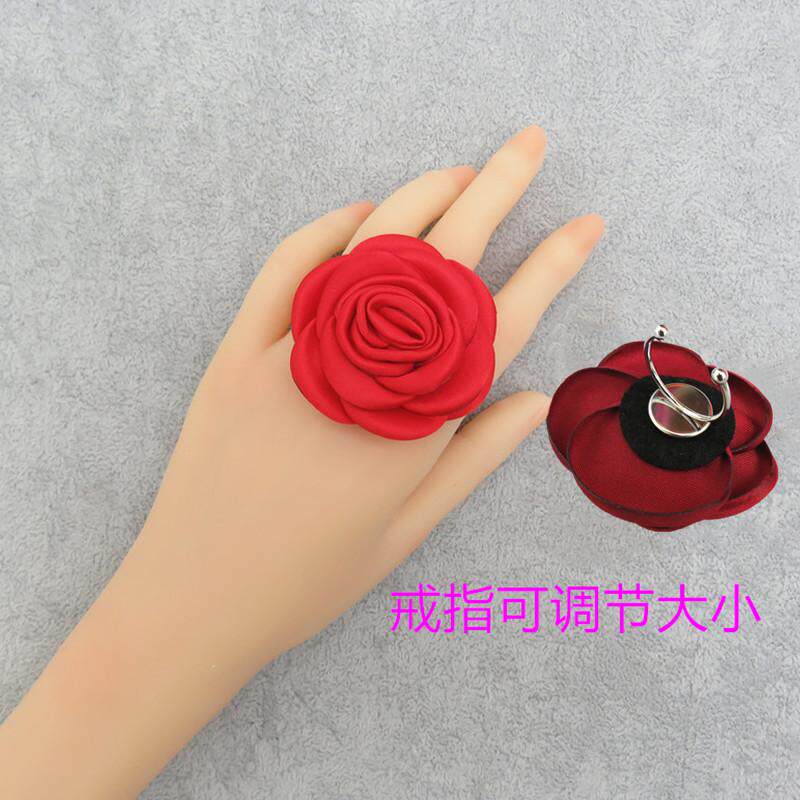 精致百搭舞蹈演出戒指花