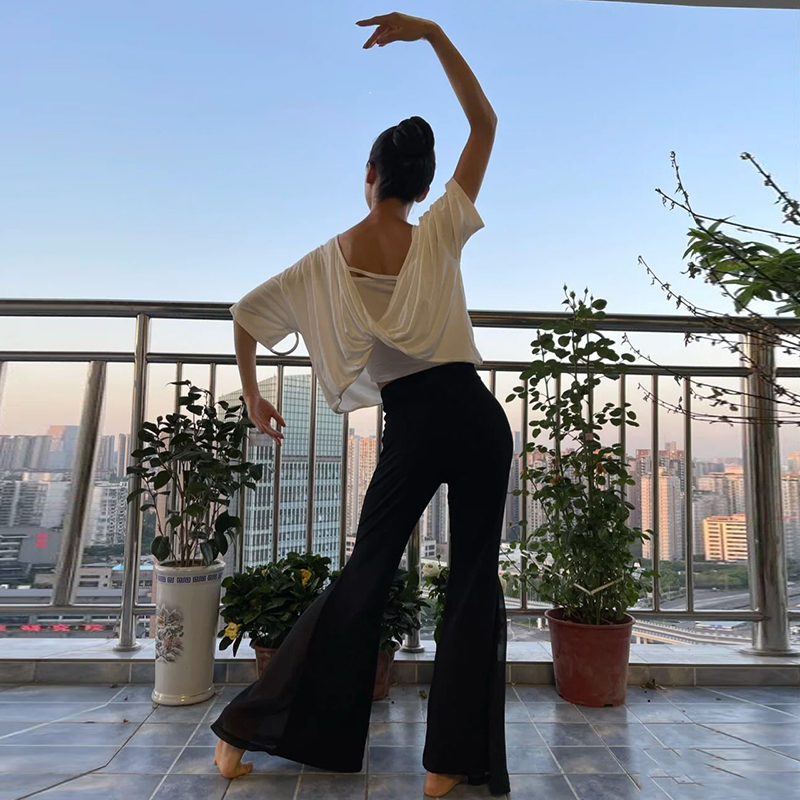 古典舞练功服女舞蹈服露背爵士舞