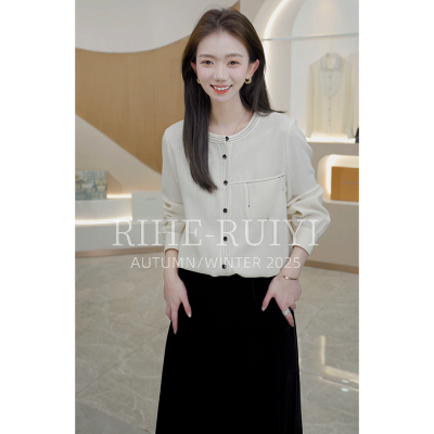 RH【35MM丝萝】RH566新款质感设计感小众休闲时尚重磅桑蚕丝衬衫