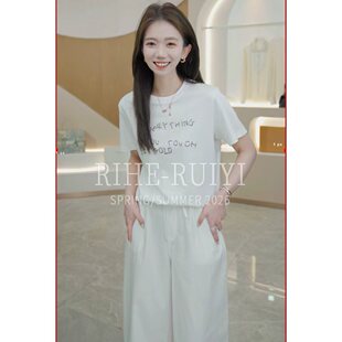 气质显瘦简约大方100%棉短袖 春夏新款 T恤26SS124 极简