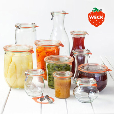 德国进口WECK食品级玻璃密封瓶Mold厨房密封罐食品果酱保鲜瓶子