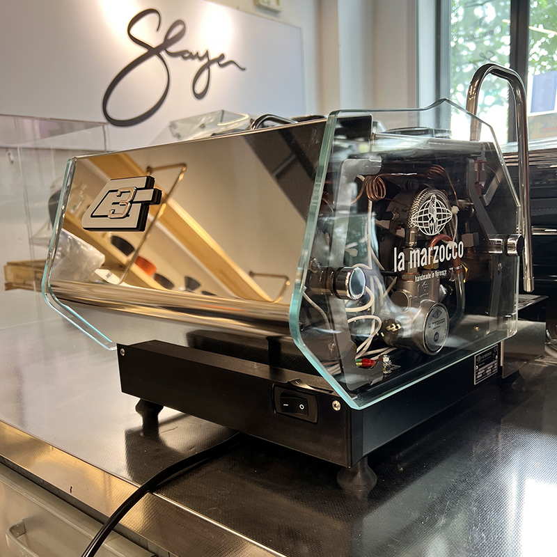辣妈lamarzocco咖啡机玻璃板