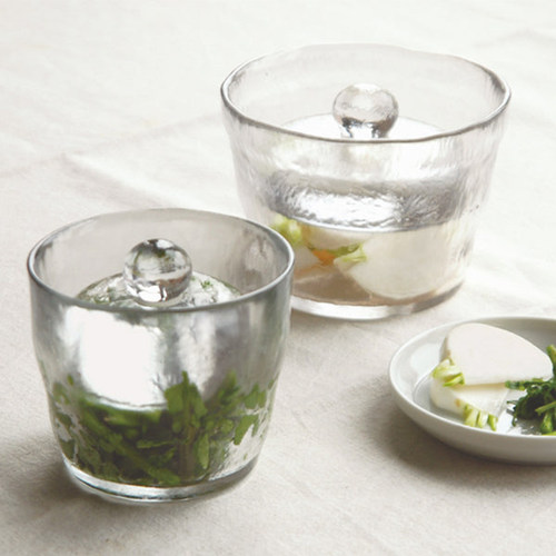 KINTO ASAZUKEBACHI玻璃一夜渍腌菜坛泡菜碗 单日一夜泡菜神器