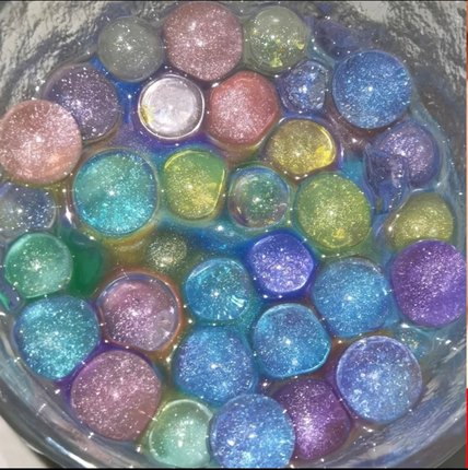 星空色珠光珠海绵宝宝泡大珠水晶宝宝海洋吸水珠水精灵水宝宝玩具