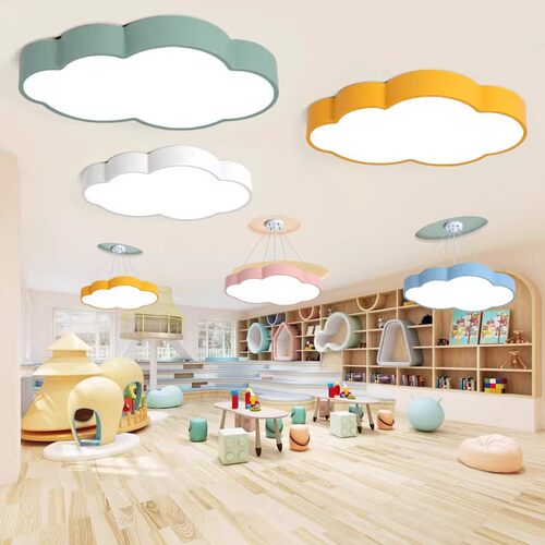 幼儿园灯云朵吊灯教室灯