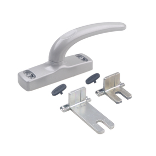 KIN LONGG80孔距门窗把手五金配件断桥窗户把手铝合金门窗把手