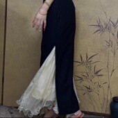 衬裙 画报夫人 自制旗袍百搭伴侣 半身裙