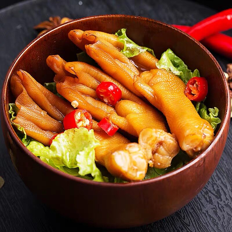 【林美丽推荐】泡鸭爪客家鸭爪香辣清香味脆鸭掌独立装卤味
