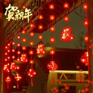2026新款led福字灯笼挂饰新年过年马年春节贺年客厅室内喜庆挂件