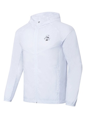 李宁男女款春季舒适休闲百搭透气休闲乒乓球系列运动风衣AFDT159