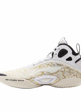 李宁驭帅19篮球鞋男子比赛训练减震耐磨轻量中高帮运动鞋YKBV072