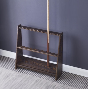 台球杆架落地立式柜型桌球架杆器放置架台球杆架挂墙球杆架鱼杆架