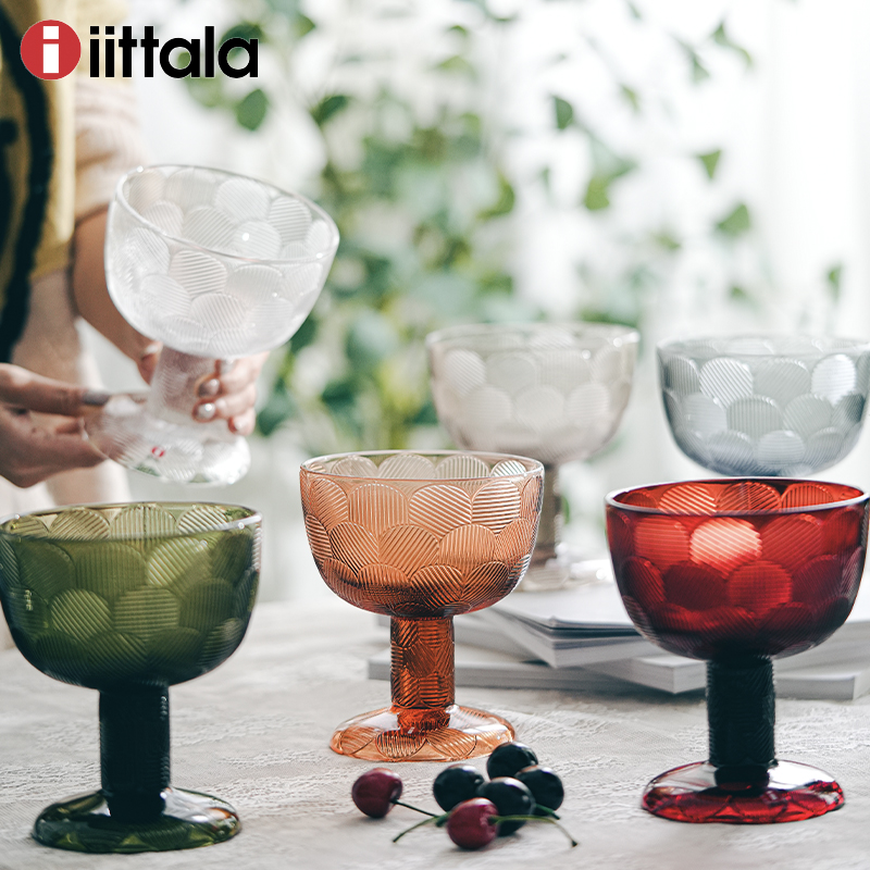 芬兰进口iittala米兰达高脚腕