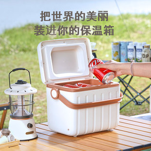 行森户外露营保温箱冷藏箱摆摊商用冰块冷冻冰桶保鲜母乳冰箱钓鱼
