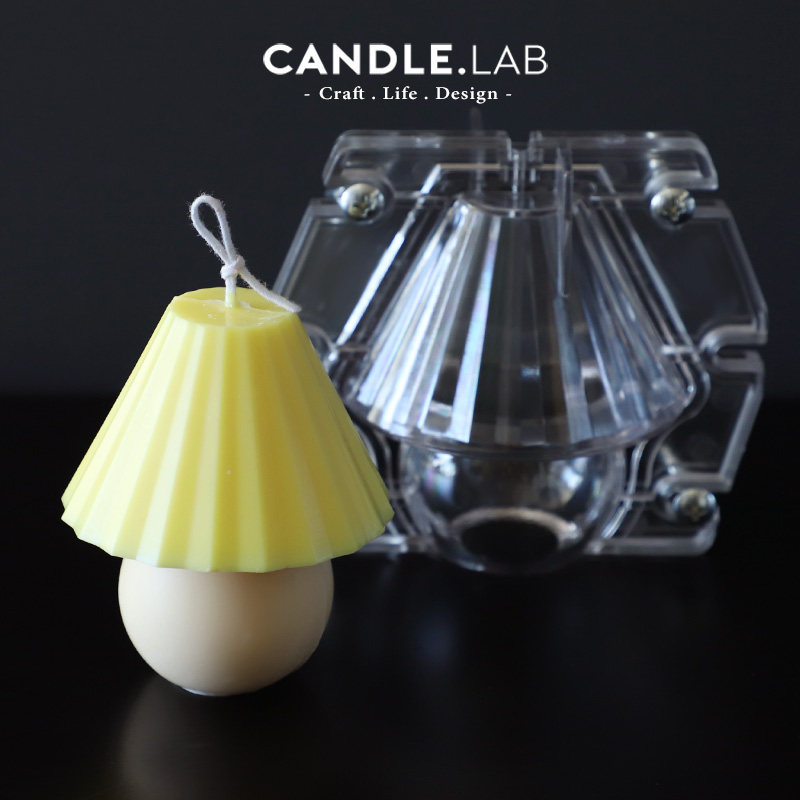 CANDLE.LAB | 蜡烛制作用INS迷你台灯PC模具DIY透明硬质塑料模具