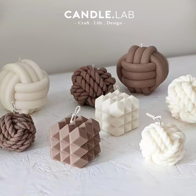 lab | 方形多面体魔方diy香薰蜡烛石膏扩香石手作硅胶模具