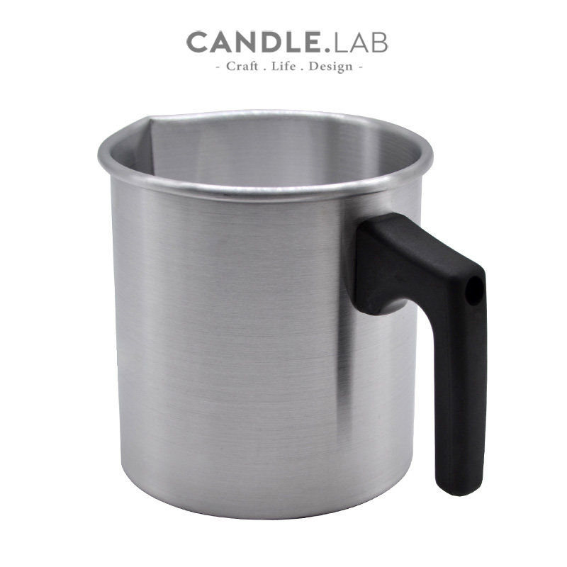 CANDLE.LAB | 铝制化蜡杯融蜡杯DIY香薰蜡烛扩香溶化加热1.2L容器 - 实物图
