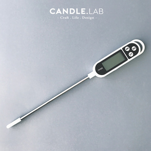CANDLE.LAB DIY香薰蜡烛蜡片测温电子显示屏温度计手工挂件23