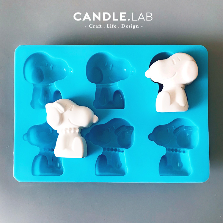 狗狗diy香薰石膏扩香石硅胶模具