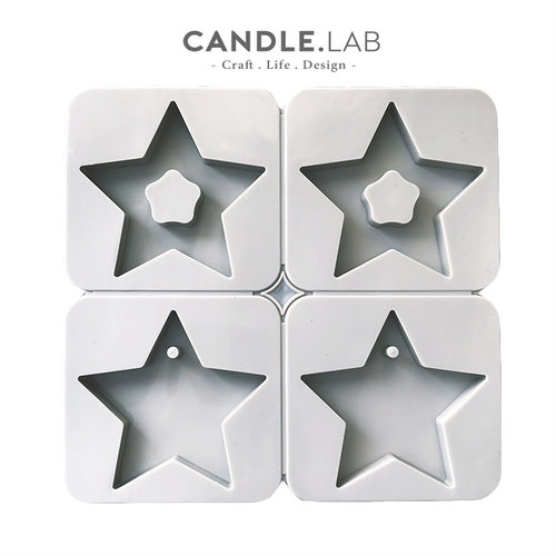 五角星diy香薰石膏扩香硅胶模具