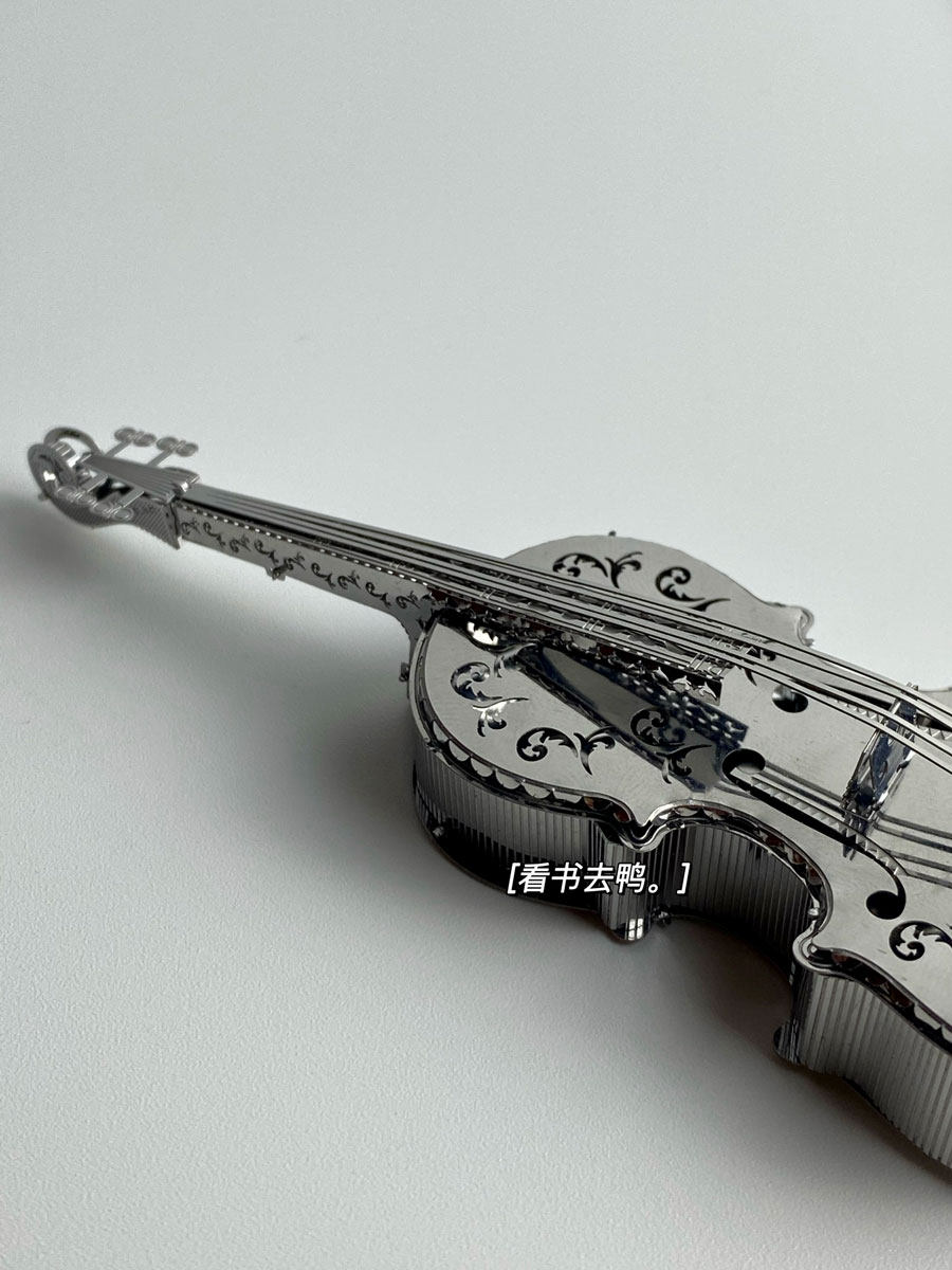 바이올린 3D 금속 퍼즐 DIY 크리 에이 티브 감압 3 차원 모델 장식품 좋은 친구를위한 선물