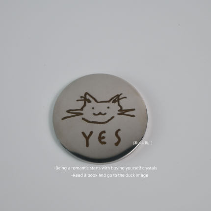 无聊了 让猫猫帮你决定下！决策小猫yes no硬币 礼物