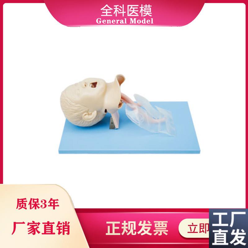 儿童气管插管模型妇p幼技能急救训练护理气道管理模型医院演示