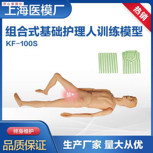 组合式基础护理人训练模型护理模型人普X通护理模型人全功能护理