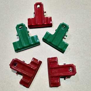 包邮 50只装 夹 财务票夹大号票据办公用品固定老式 加厚铁夹子