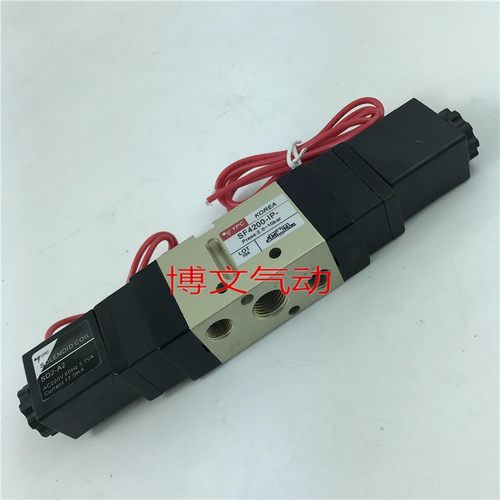 YPC电磁阀SF4200-IP 1P双电控换向阀AC220V DC24V