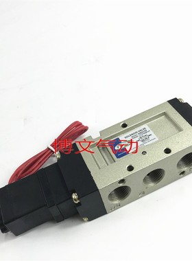 TPC电磁阀DS5120 AC220V DC24V换向阀出线式盒式灯