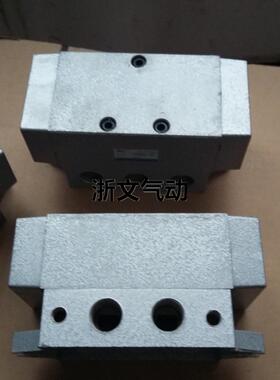 K25D2K-10双气控换向阀 二位五通G3/8螺纹三分