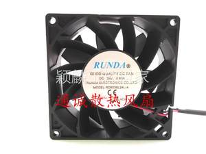 。颖麟RUNDA全新 24V 0.60A RD9238L24-A变频器散热风扇9厘米大