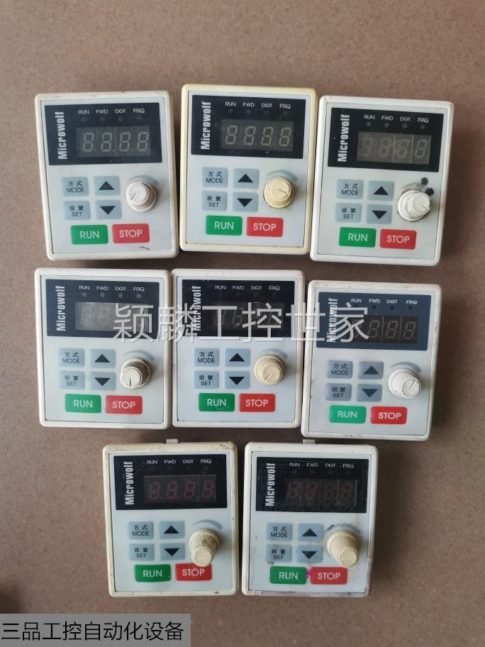 颖麟麦弗变频器面板VCD1000二手拆机议价