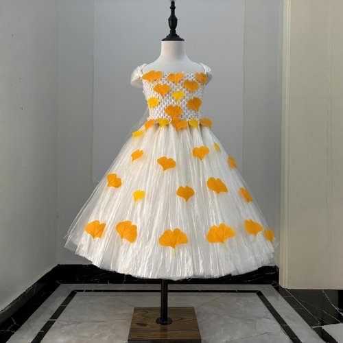 唐誉华风高级感网纱公主裙